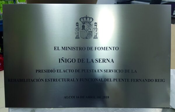 Placa de acero